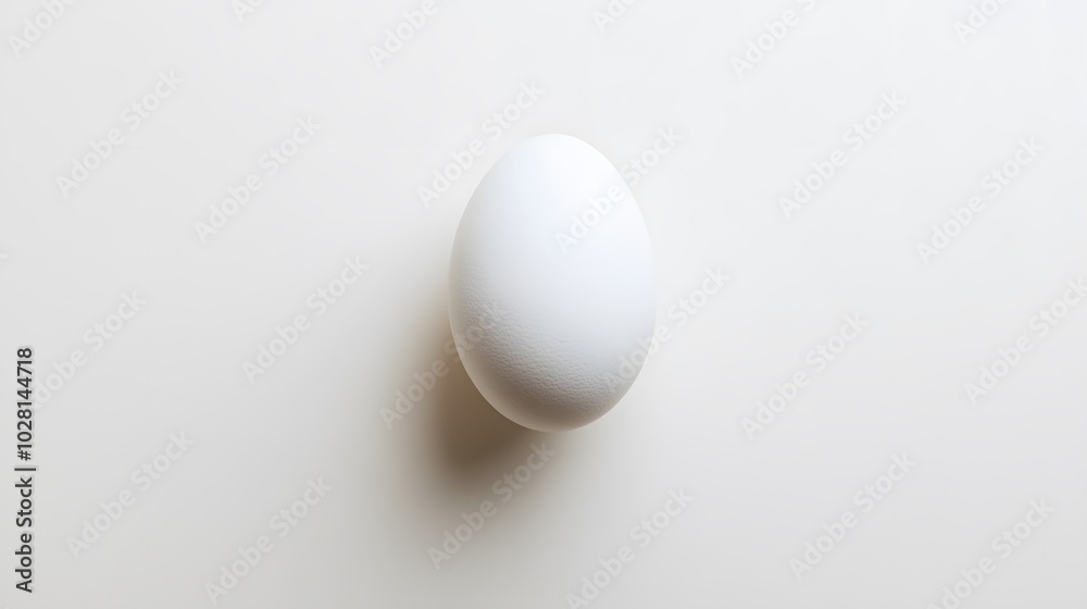 White egg - isolated on white background. White egg - isolated on white background.