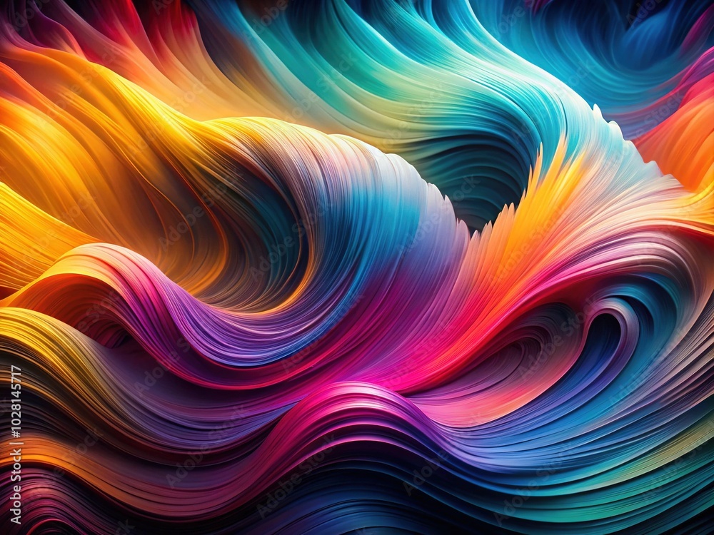 Monochrome Abstract Wave Design for Modern Art and Web Applications Monochrome Abstract Wave Design for Modern Art and Web Applications