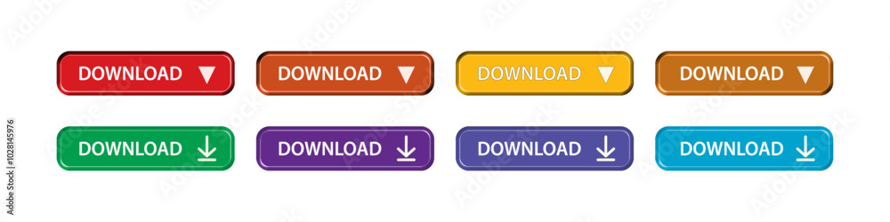 download button as vector element graphic of website or application illustration isolated on white background. set of downloads buttons for app and web graphics design
download button as vector element graphic of website or application illustration isolated on white background. set of downloads buttons for app and web graphics design