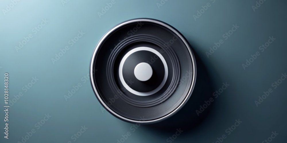 Circular design featuring a white speaker icon, symbolizing audio and sound concepts. Ideal for representing music, podcasts, and audio-related themes. Modern and sleek aesthetic. Circular design featuring a white speaker icon, symbolizing audio and sound concepts. Ideal for representing music, podcasts, and audio-related themes. Modern and sleek aesthetic.