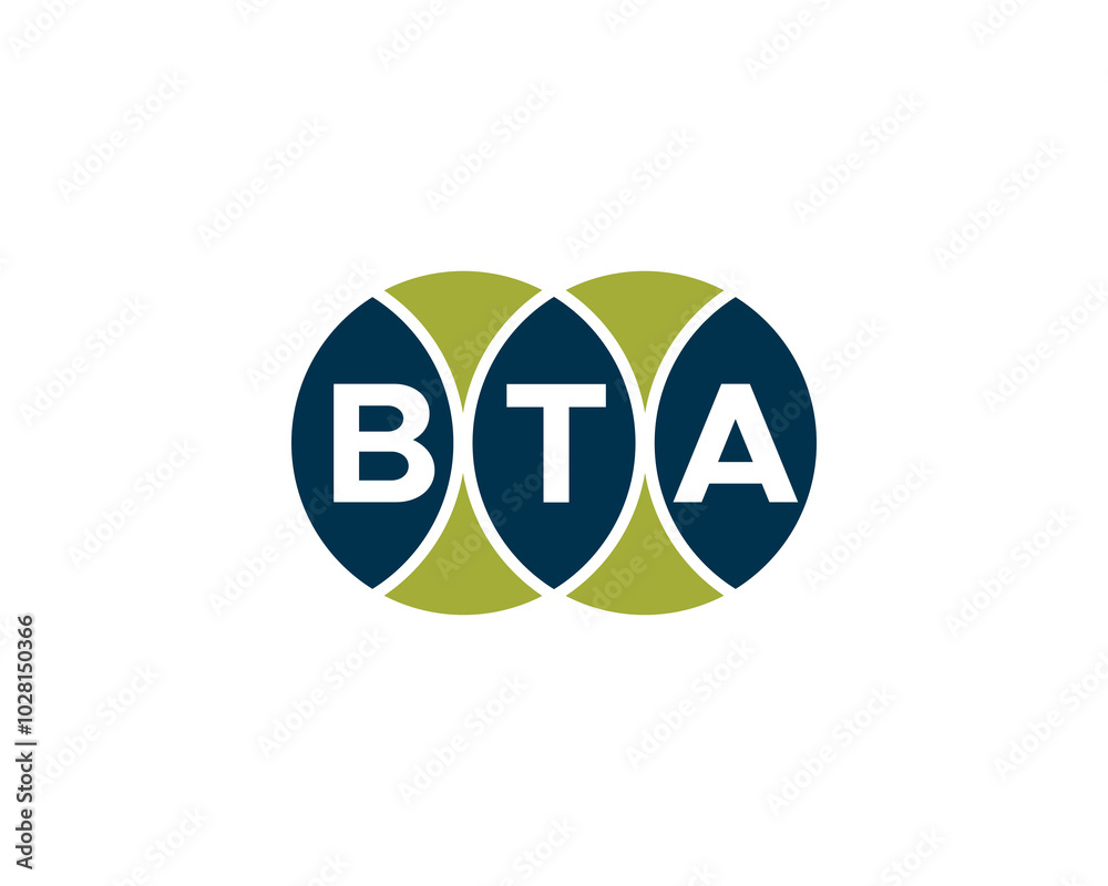 BTA Logo design vector template. BTA