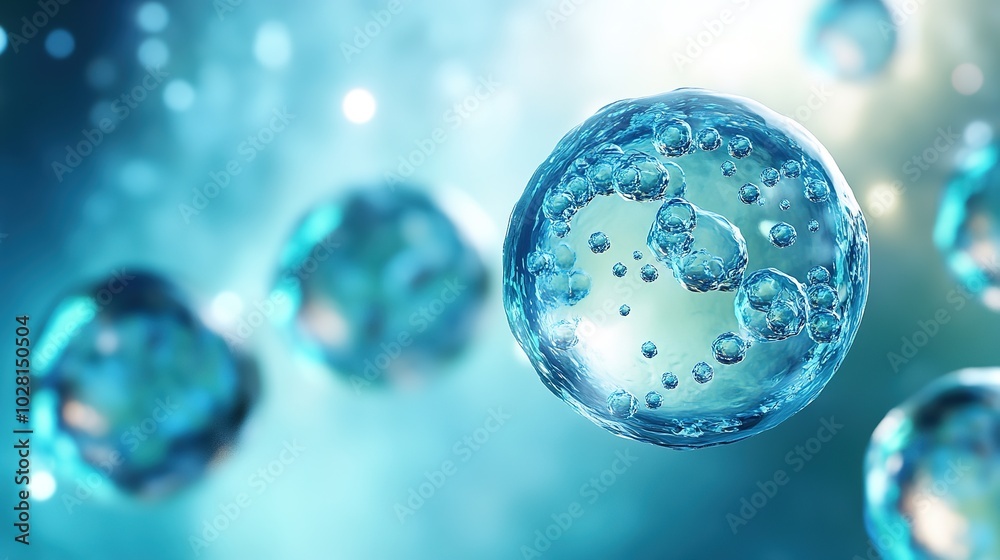 Mesenchymal stem cells producing and releasing exosomes expressing binders and ligands, involved in cellular communication and therapeutic applications. 