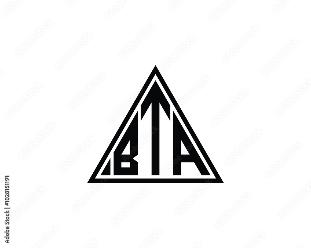 BTA Logo design vector template. BTA BTA Logo design vector template. BTA