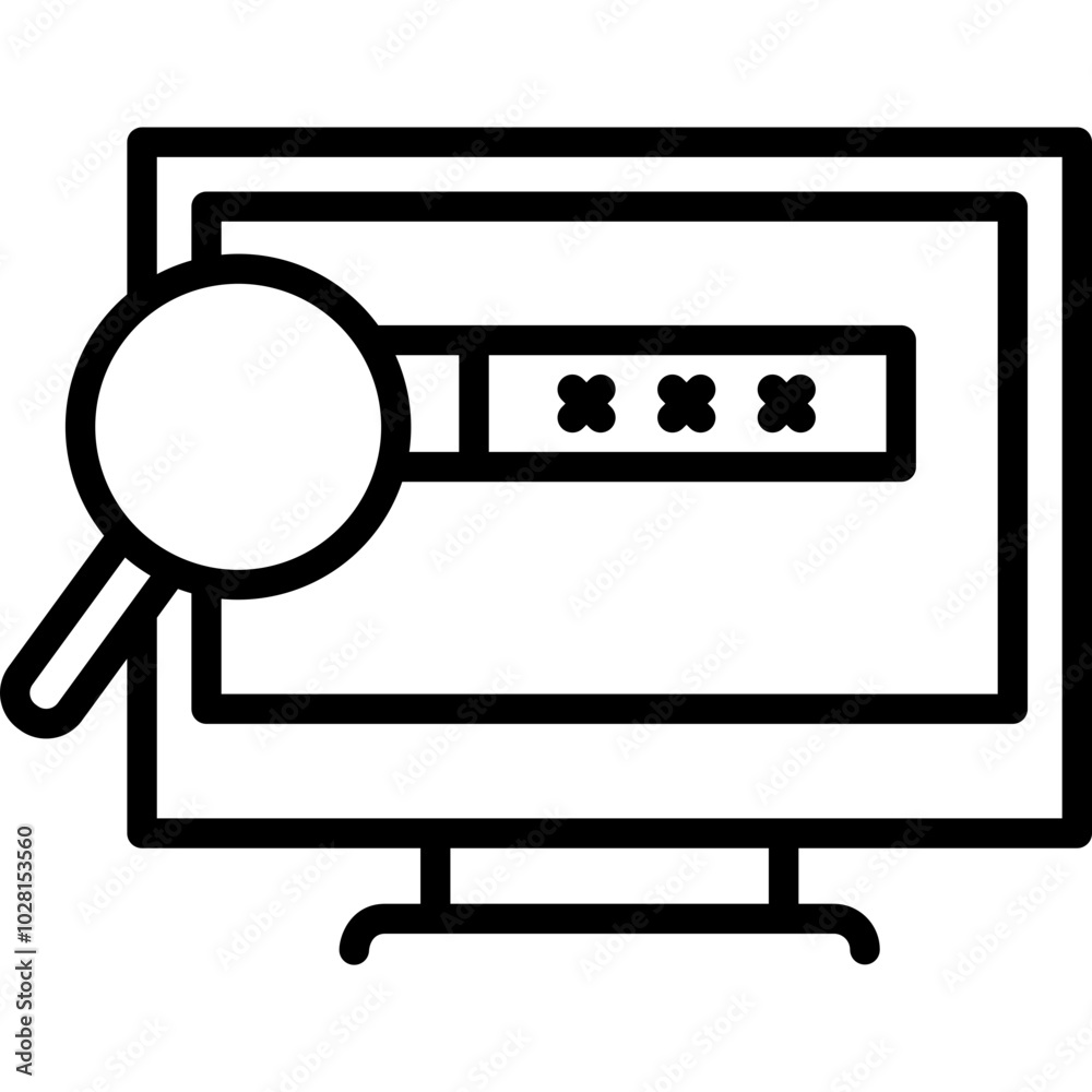 Online Search Icon Online Search Icon