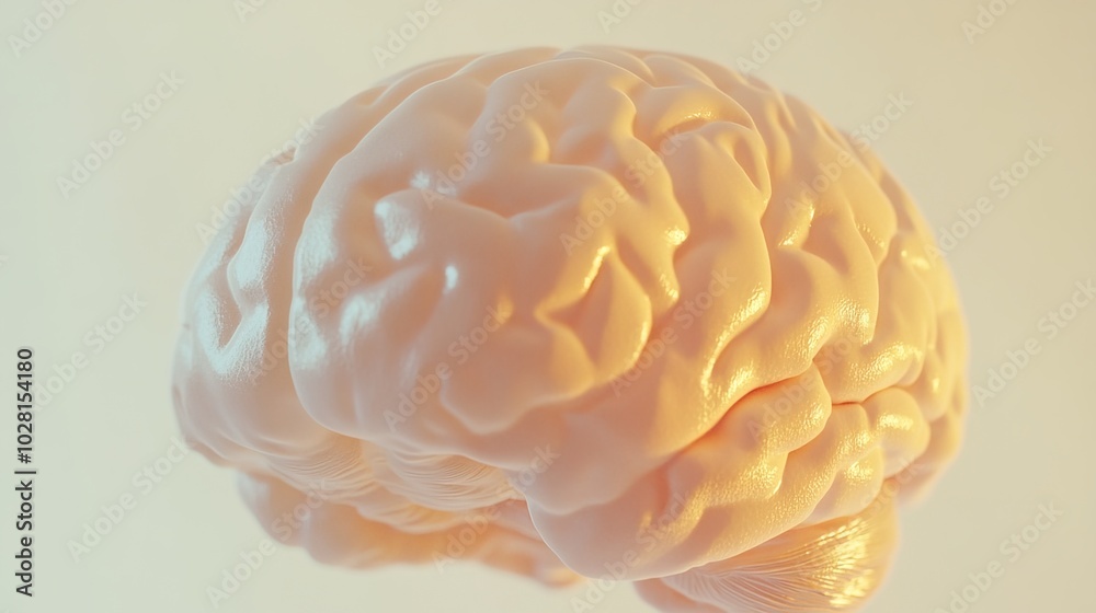 Close-up of human brain with intricate neural pathways, symbolizing cognitive biases and complex thought processes, ideal for educational or scientific presentations. Close-up of human brain with intricate neural pathways, symbolizing cognitive biases and complex thought processes, ideal for educational or scientific presentations.