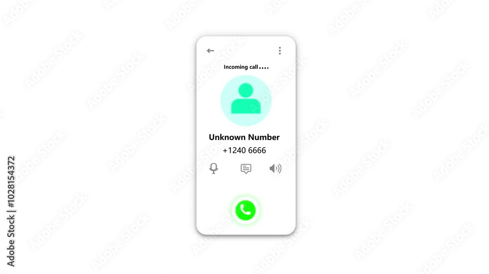 3D, smart phone ring with icon pop up on white background. closeup view of a modern smartphone 3D, smart phone ring with icon pop up on white background. closeup view of a modern smartphone