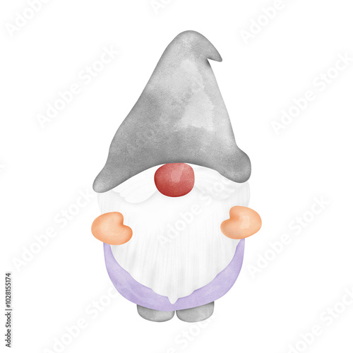 christmas decoration on white background
