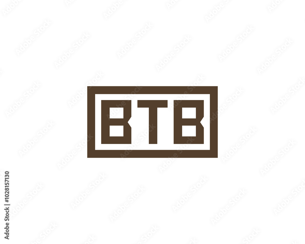 BTB Logo design vector template. BTB BTB Logo design vector template. BTB