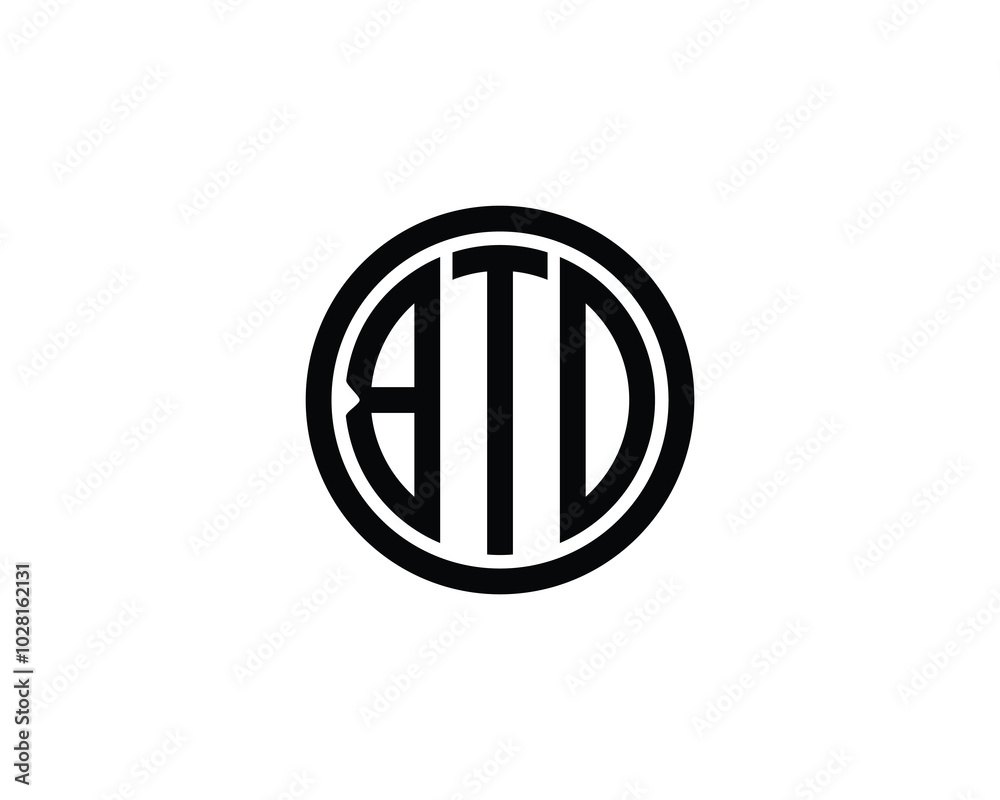 BTD logo design vector template. BTD BTD logo design vector template. BTD