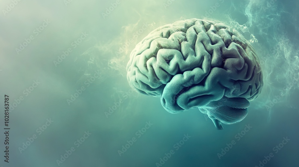 Close-up of human brain with intricate neural pathways, symbolizing cognitive biases and complex thought processes, ideal for educational or scientific presentations. Close-up of human brain with intricate neural pathways, symbolizing cognitive biases and complex thought processes, ideal for educational or scientific presentations.