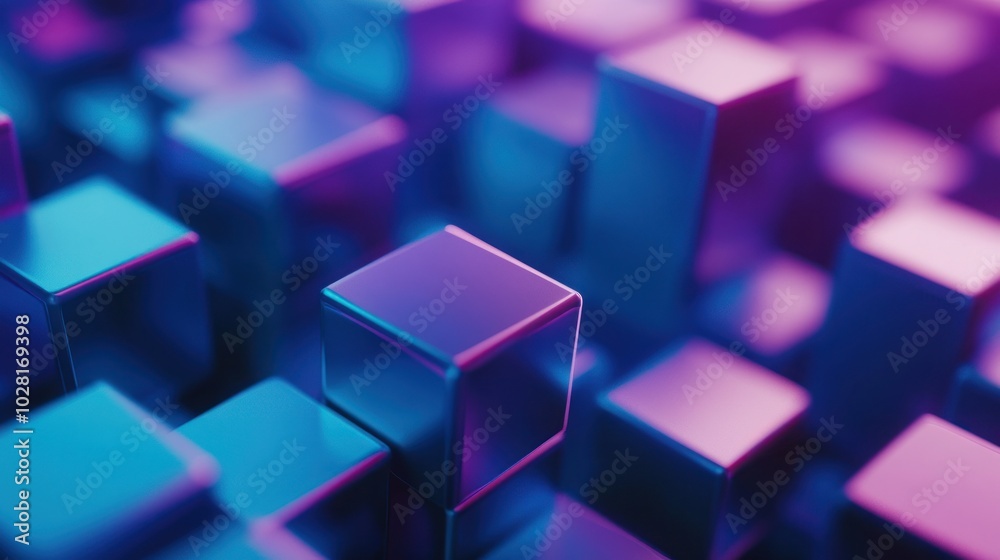 Abstract Cube Pattern Abstract Cube Pattern