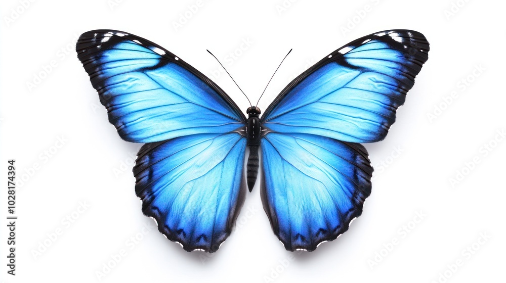 Fototapeta premium Blue Morpho Butterfly