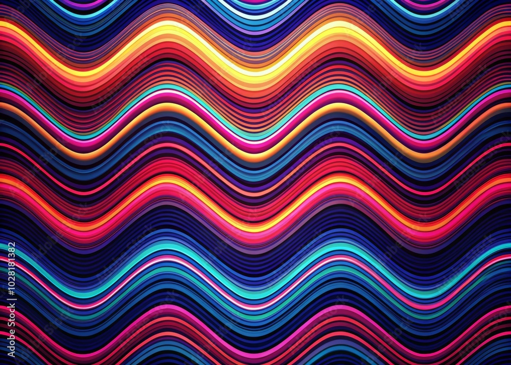 Stylish Wavy Line Pattern Background | Optical Illusion | Seamless Abstract Stripes | Motion Effect | Night Photography | Great Graphic Design for Modern Backgrounds Stylish Wavy Line Pattern Background | Optical Illusion | Seamless Abstract Stripes | Motion Effect | Night Photography | Great Graphic Design for Modern Backgrounds