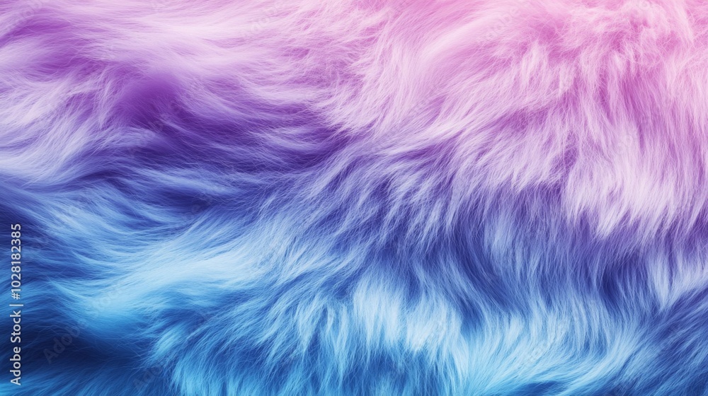 Close-up of Soft Blue and Pink Fur Texture Close-up of Soft Blue and Pink Fur Texture