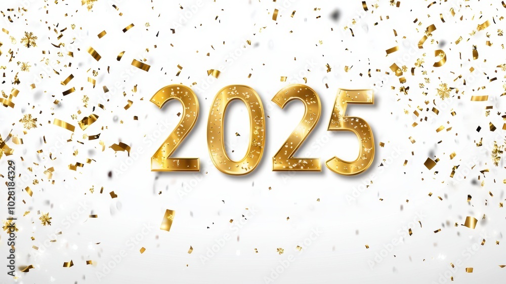 Happy 2025 on New Year background with fireworks,Celebration New Year's Eve,Golden fireworks on dark night sky,Design for posters, banners greeting cards,Template for media post,copy space. Happy 2025 on New Year background with fireworks,Celebration New Year's Eve,Golden fireworks on dark night sky,Design for posters, banners greeting cards,Template for media post,copy space.