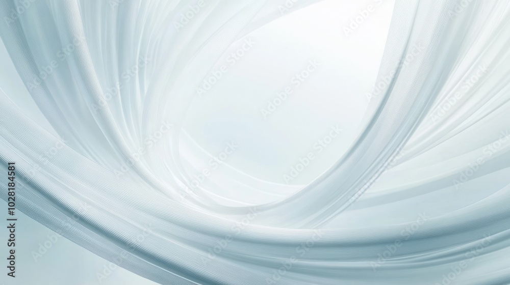 Abstract Swirling Fabric Texture