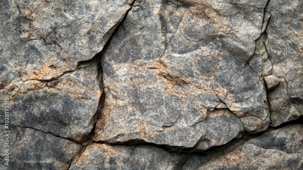 Close-up of a Cracked and Weathered Rock Surface Close-up of a Cracked and Weathered Rock Surface