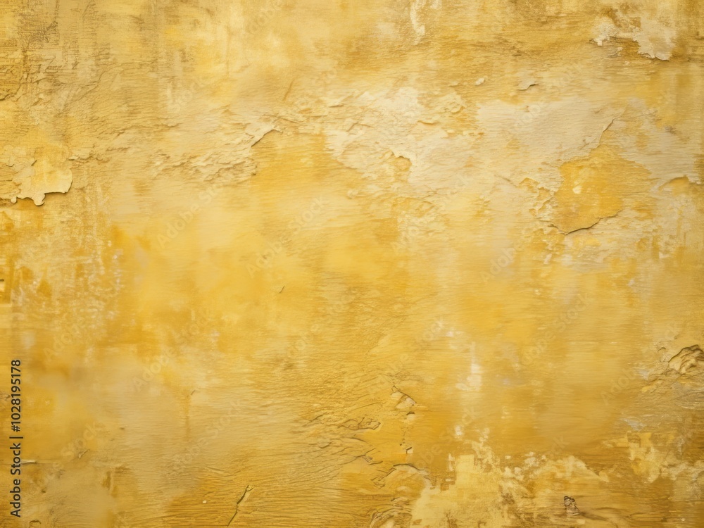 Naklejka premium Vintage Style Natural Yellow Beige Textured Concrete Wall Background for Documentary Photography, Ideal for Aesthetic, Retro, and Historical Themes
