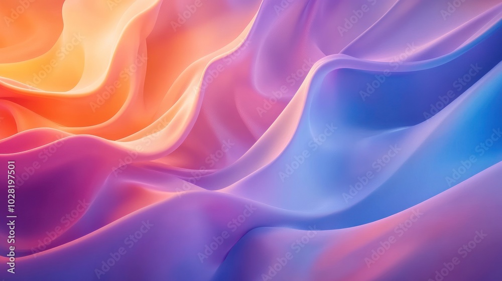 Obraz premium Abstract Colorful Waves