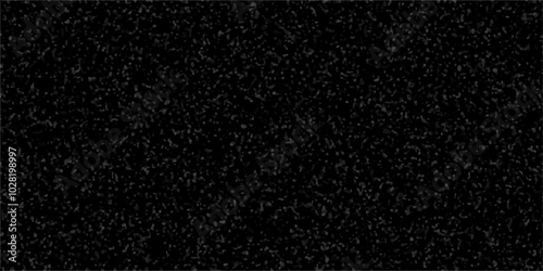Black Abstract texture of Granite Concrete Stucco Marble, Polished Rock Chips, Vintage Quartz Terrazzo Flooring. Backdrop for Websites, Printing Fabric & Brochures, Interior & Luxury/Premium Packaging