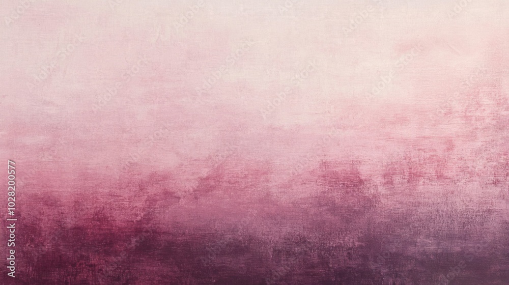 Fototapeta premium Abstract Pink and Purple Gradient Painting on Canvas