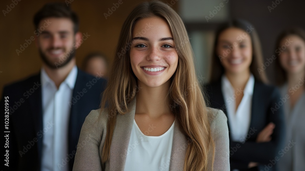 Young Professionals in a Business Environment Young Professionals in a Business Environment