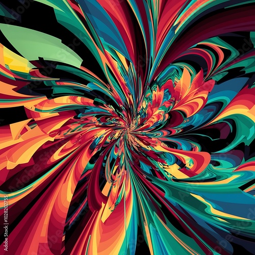 Abstract background composition - vector illustration