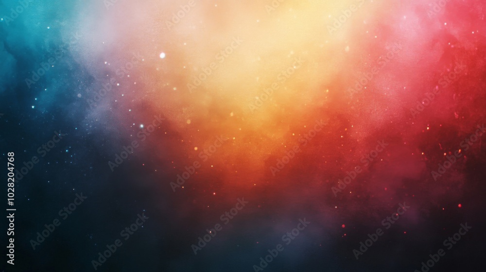 Fototapeta premium Abstract Gradient Background with Specks of Light