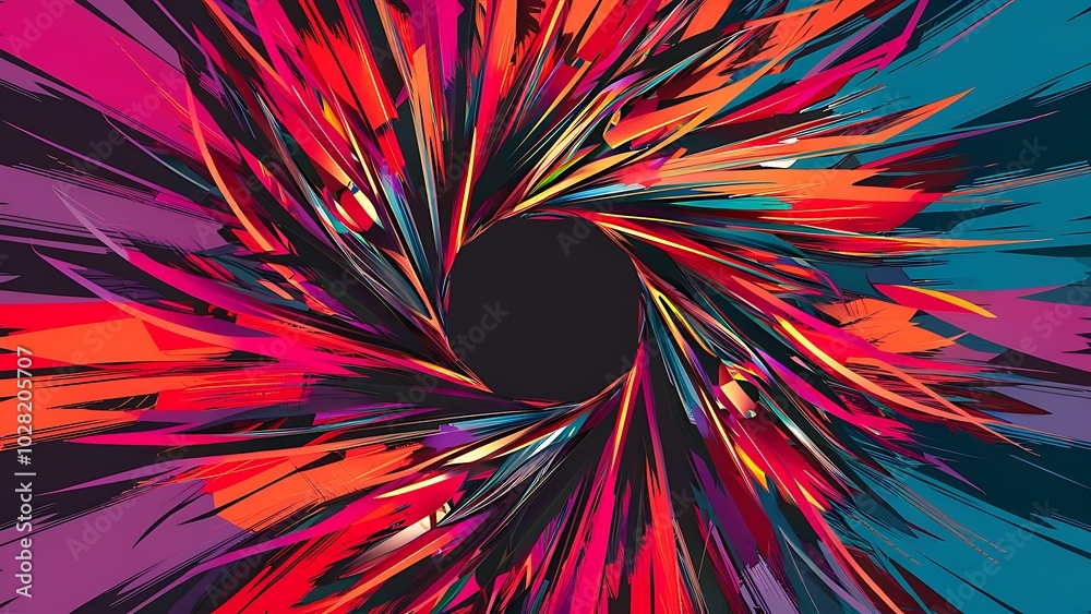 Obraz premium Abstract colorful background. Vector.