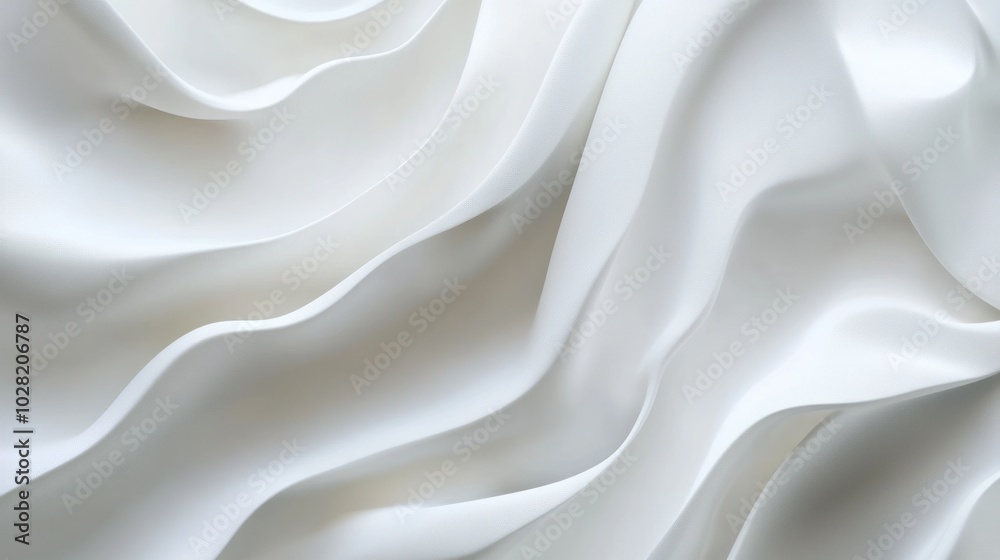 Abstract White Drapery Abstract White Drapery