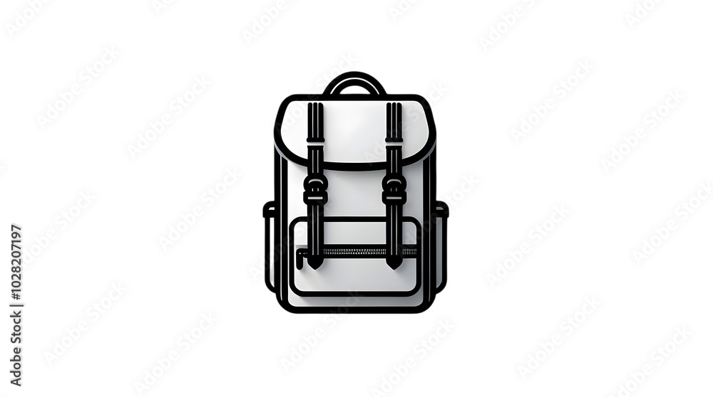 Bag isolated on white background Bag isolated on white background