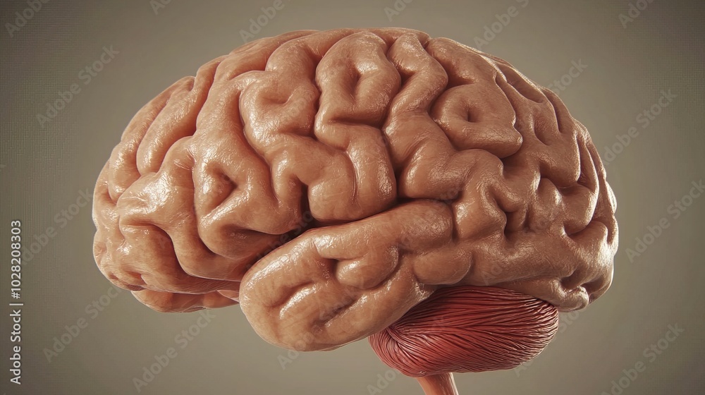 Close-up of human brain with intricate neural pathways, symbolizing cognitive biases and complex thought processes, ideal for educational or scientific presentations. Close-up of human brain with intricate neural pathways, symbolizing cognitive biases and complex thought processes, ideal for educational or scientific presentations.