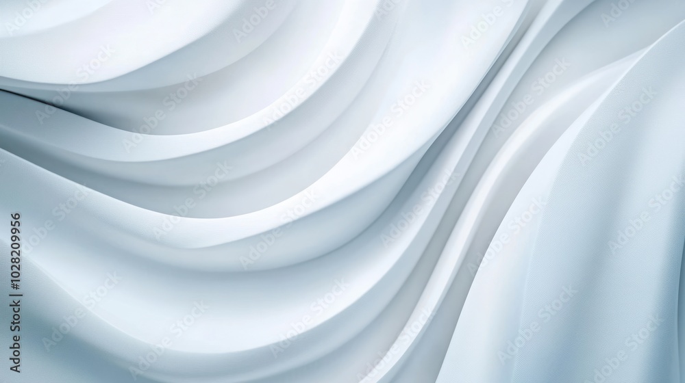 Abstract 3D Waves Background Abstract 3D Waves Background