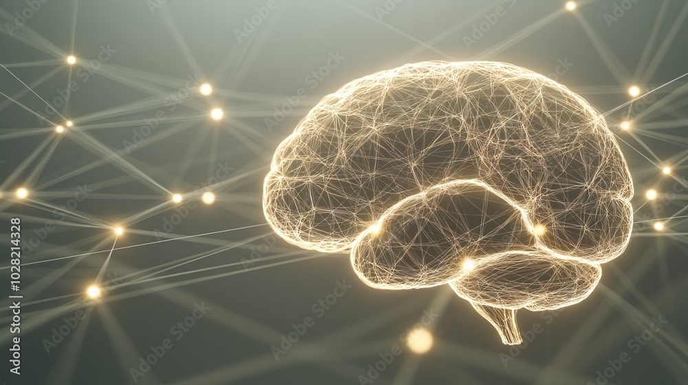 Close-up of human brain with intricate neural pathways, symbolizing cognitive biases and complex thought processes, ideal for educational or scientific presentations. Close-up of human brain with intricate neural pathways, symbolizing cognitive biases and complex thought processes, ideal for educational or scientific presentations.
