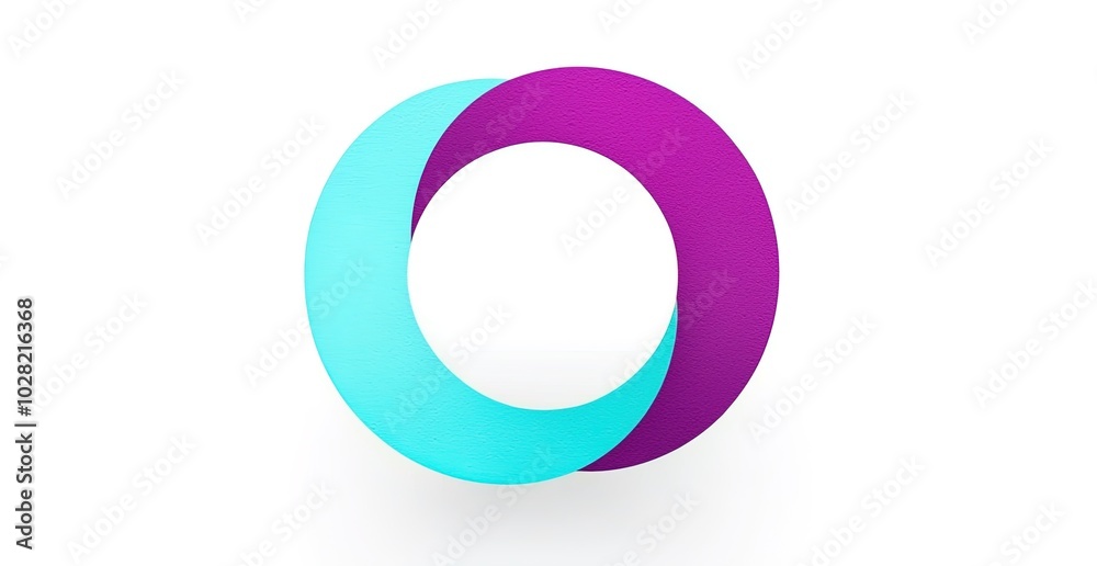 Infinity Loop - Abstract Symbol for Technology, Innovation, or Endless Possibilities Infinity Loop - Abstract Symbol for Technology, Innovation, or Endless Possibilities
