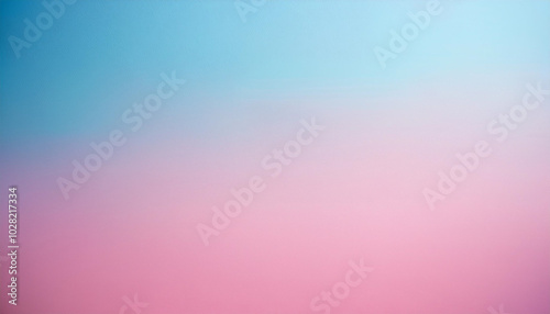 A pink and teal gradient with a smooth transition of shades evokes calmness and depth. The soft light tone creates a soothing atmosphere, offering a sense of balance and tranquility