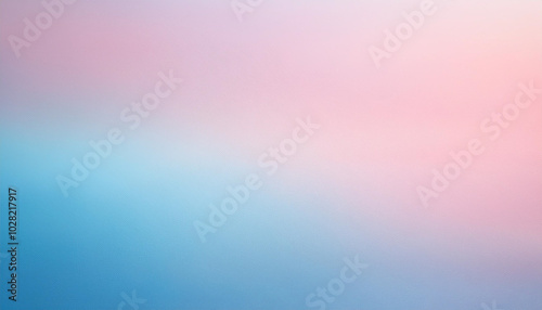 A pink and teal gradient with a smooth transition of shades evokes calmness and depth. The soft light tone creates a soothing atmosphere, offering a sense of balance and tranquility