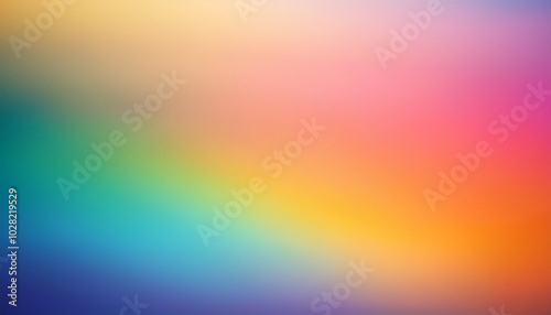 rainbow-colored gradient softly transitions through gentle hues, evoking a sense of calmness and depth. The smooth light tone creates a soothing visual experience, perfect for relaxation