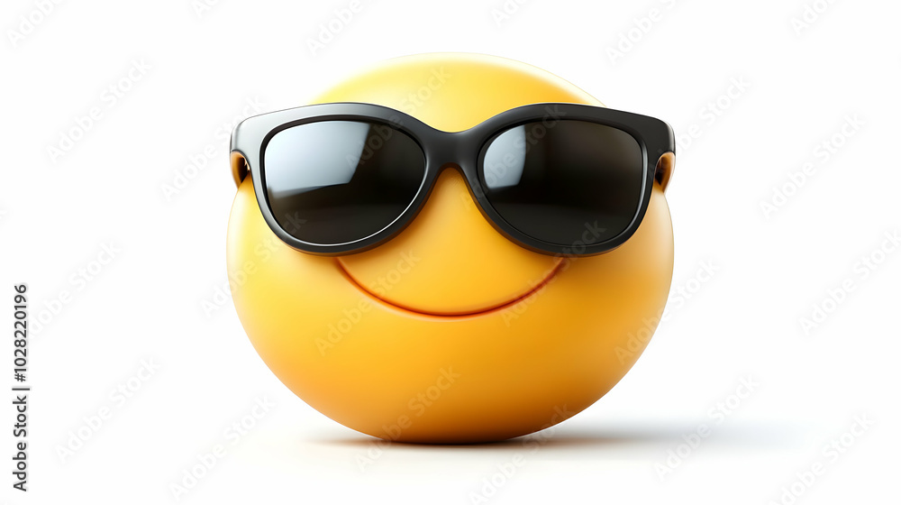 Cool Smiley Face. Cool Smiley Face.