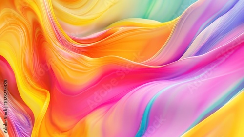 Wallpaper Mural Abstract Colorful Swirls Torontodigital.ca