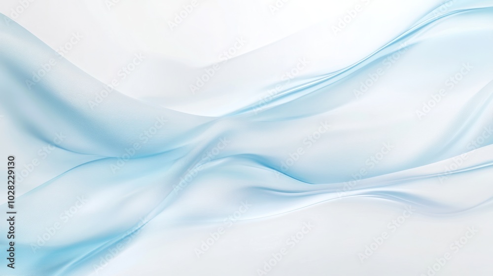 Obraz premium Abstract Blue Swirls