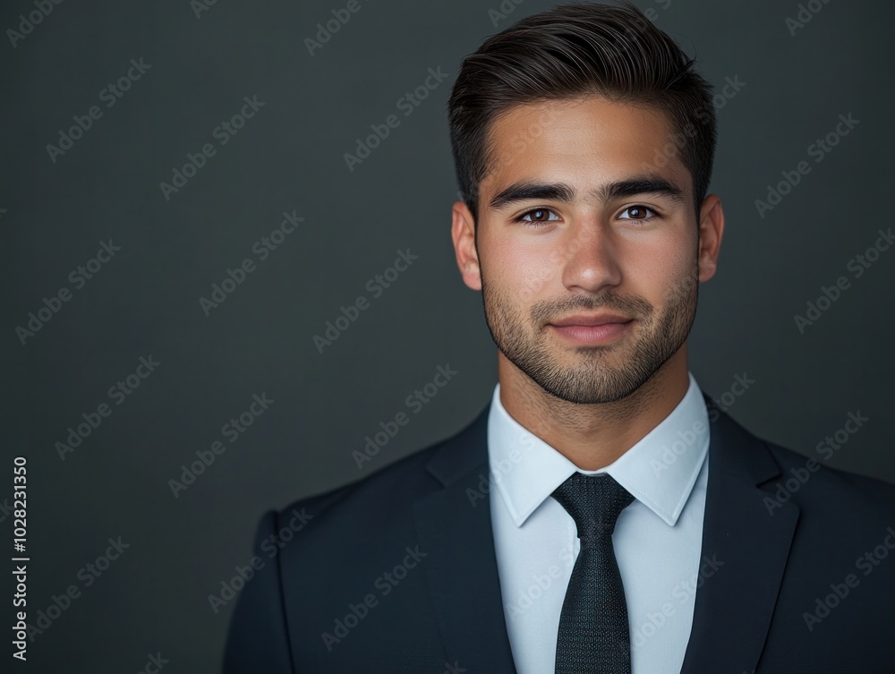 A clean, professional headshot of a business executive, wearing a classic suit and tie, soft lighting highlighting the facial features, neutral background emphasizing the subject A clean, professional headshot of a business executive, wearing a classic suit and tie, soft lighting highlighting the facial features, neutral background emphasizing the subject