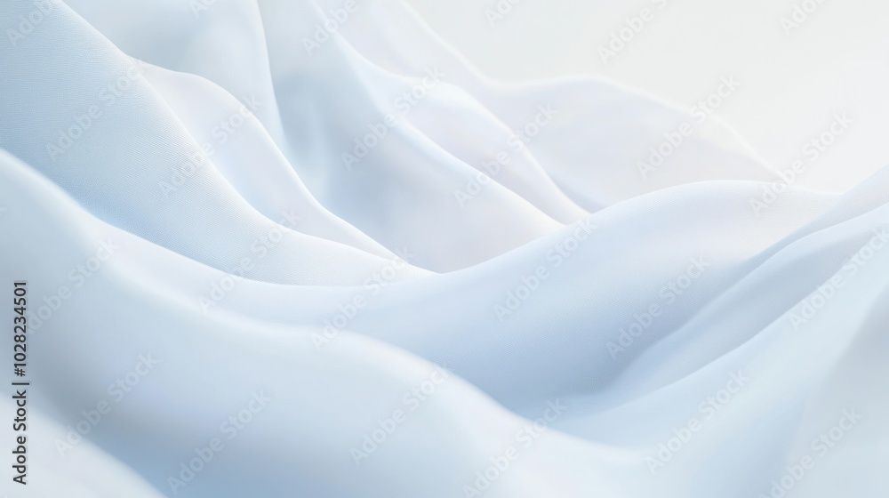 Fototapeta premium Abstract White Fabric Texture Background