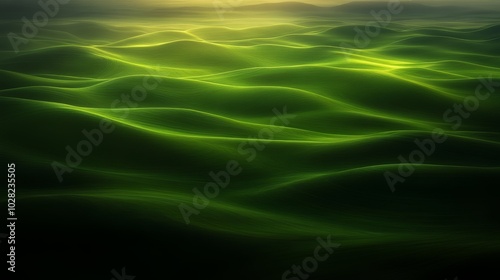 Emerald green wave crashes in sunlight,a stunning display of oceanic power and beauty