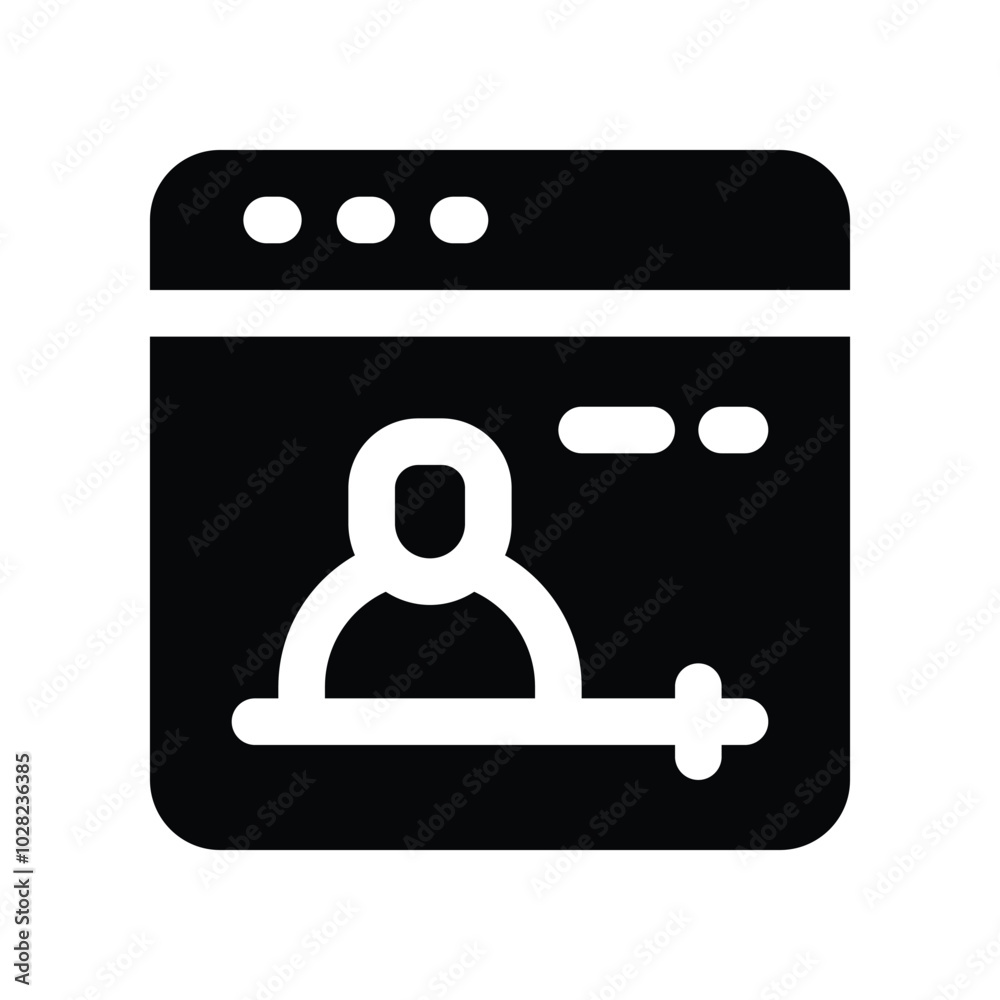 video conference icon. vector glyph icon for your website, mobile, presentation, and logo design. video conference icon. vector glyph icon for your website, mobile, presentation, and logo design.