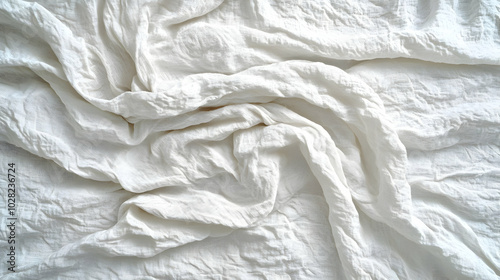 Wallpaper Mural White Linen Fabric Texture Background Torontodigital.ca