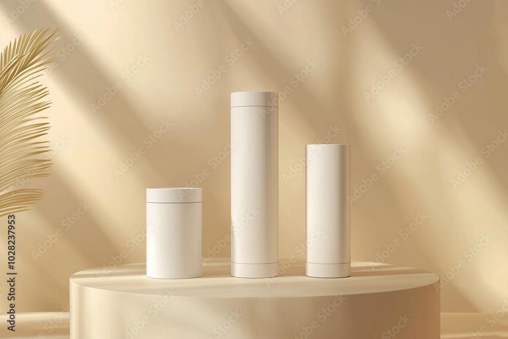 tube product mock up podium by generative ai tube product mock up podium by generative ai