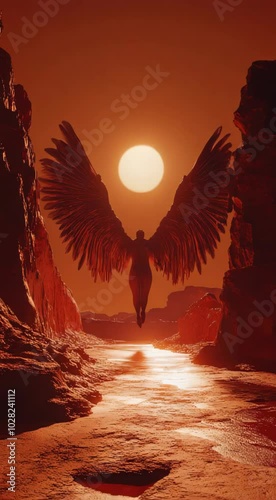 angel in the sky