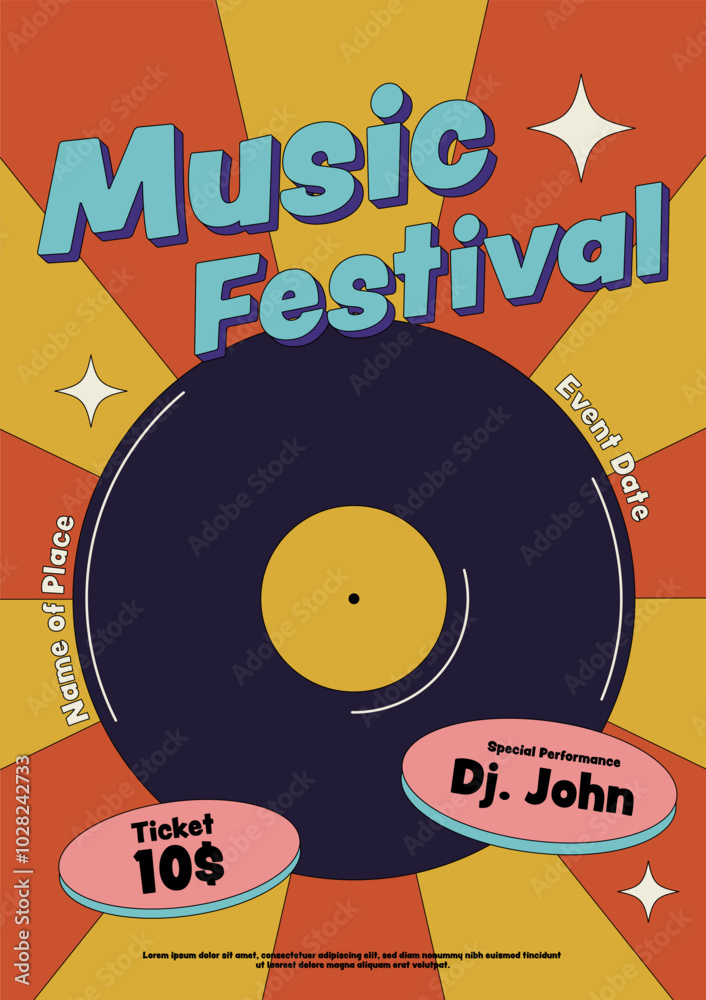 Obraz premium MUSIC POSTER_240924_01