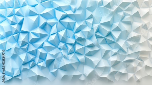 Light blue geometric pattern background, featuring angular shapes, perfect for creative designs.